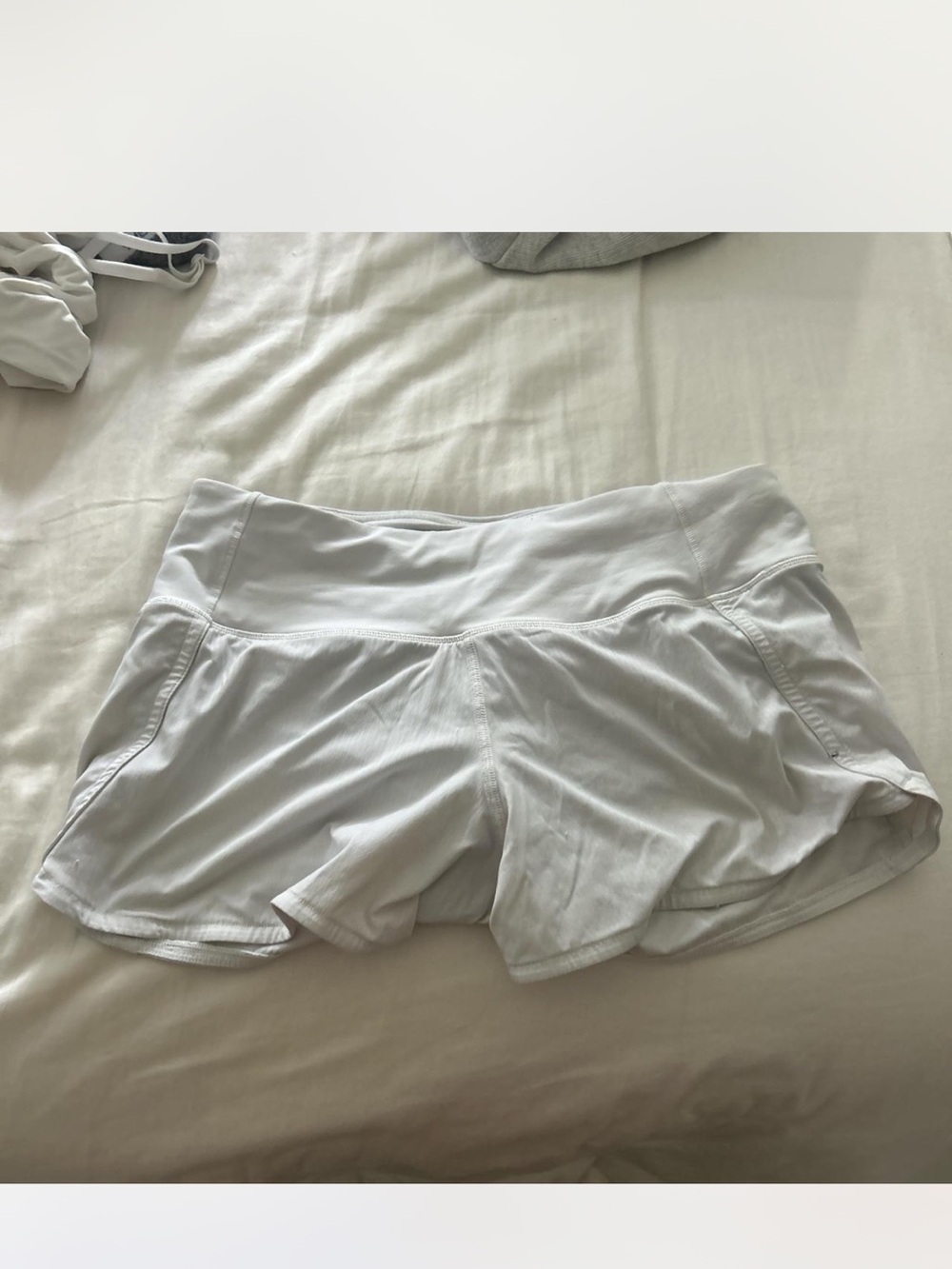 lululemon athletica White and Light Taupe Active Jacket